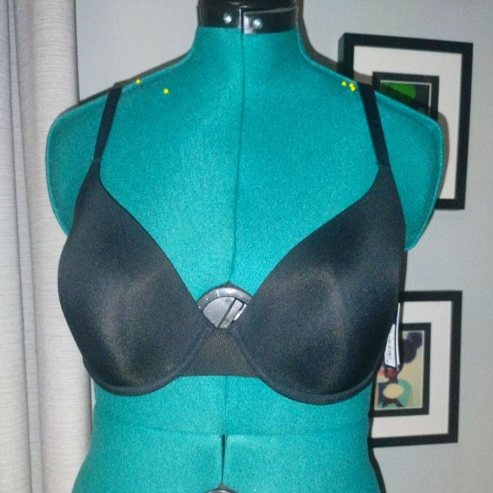 Gap Body Everyday T-shirt Bra Sz 36DD in Black NWT